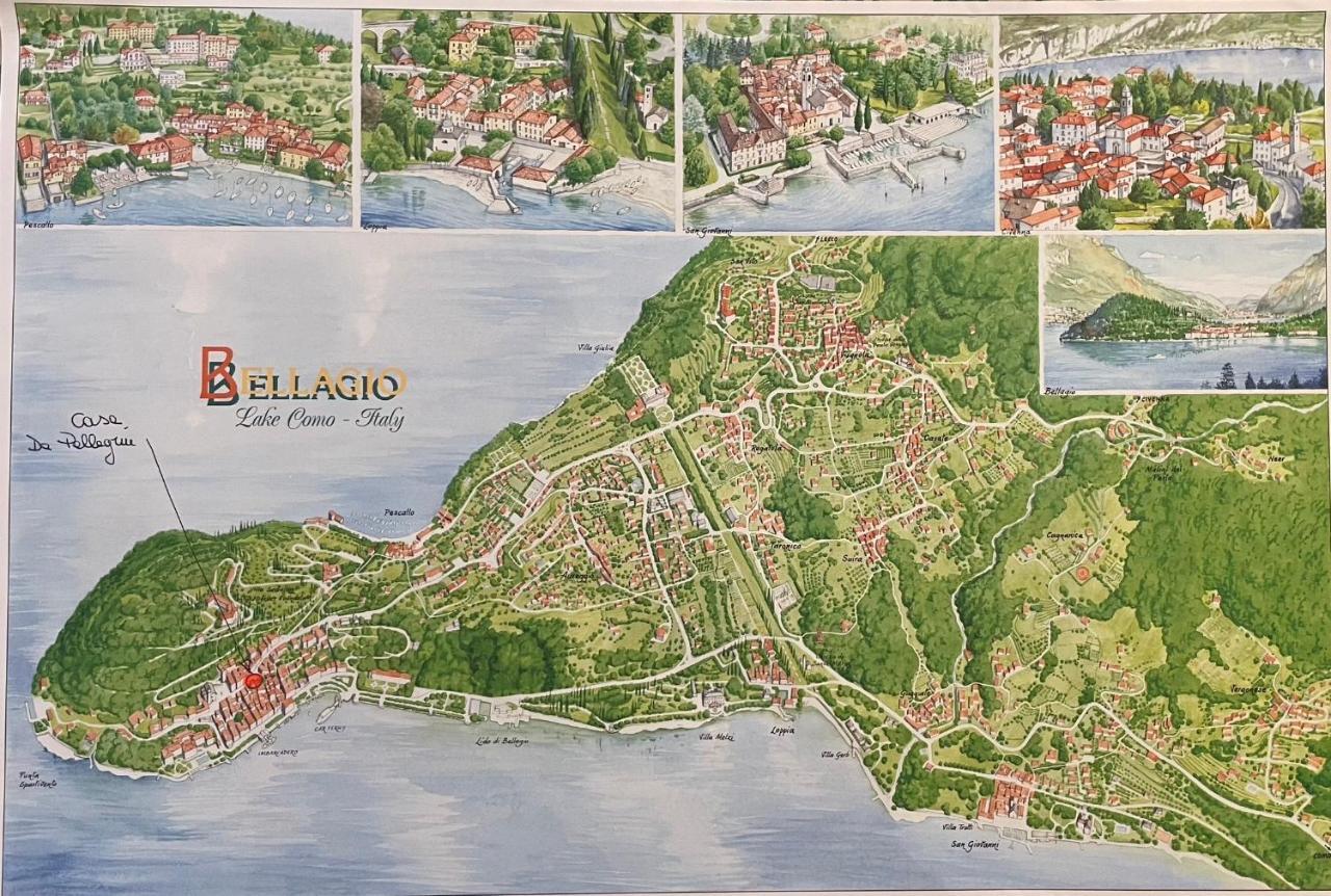 Casa De Pellegrin Bellagio Lake Como Экстерьер фото